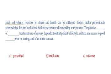 OET Exercise; Treatment