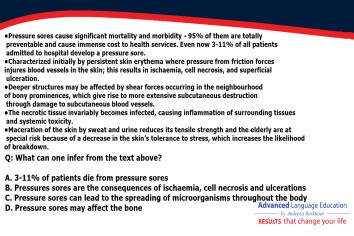 OET exercise: Reading Part C